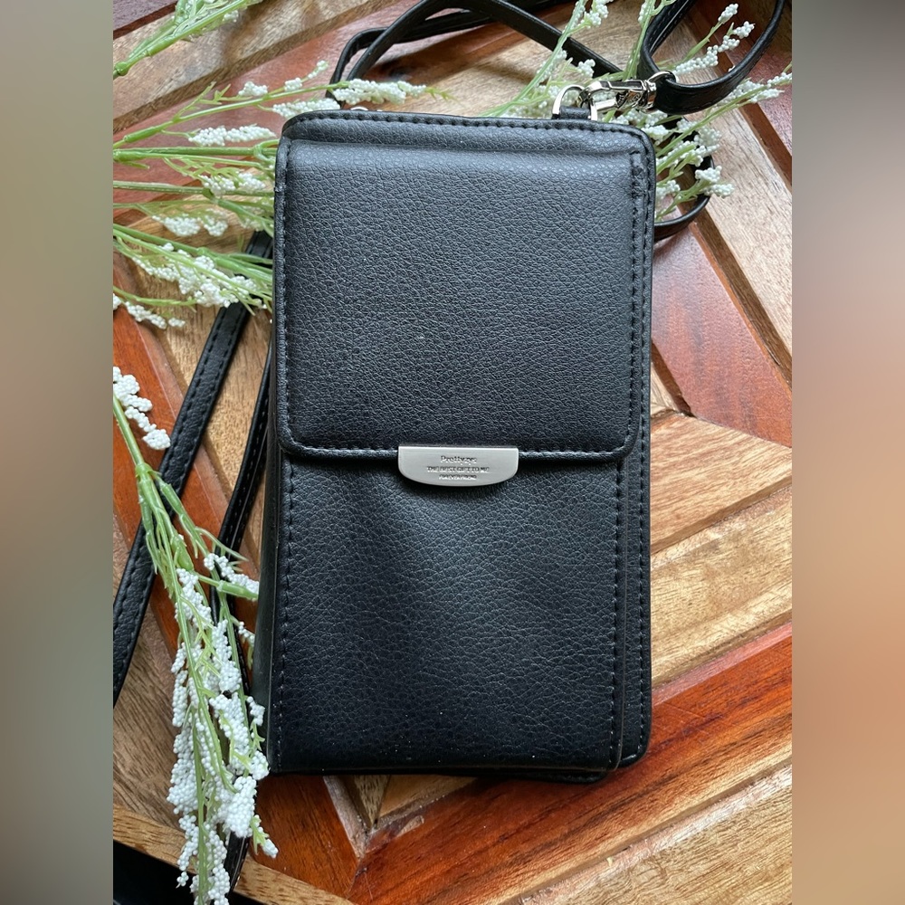 Black Leather Purse